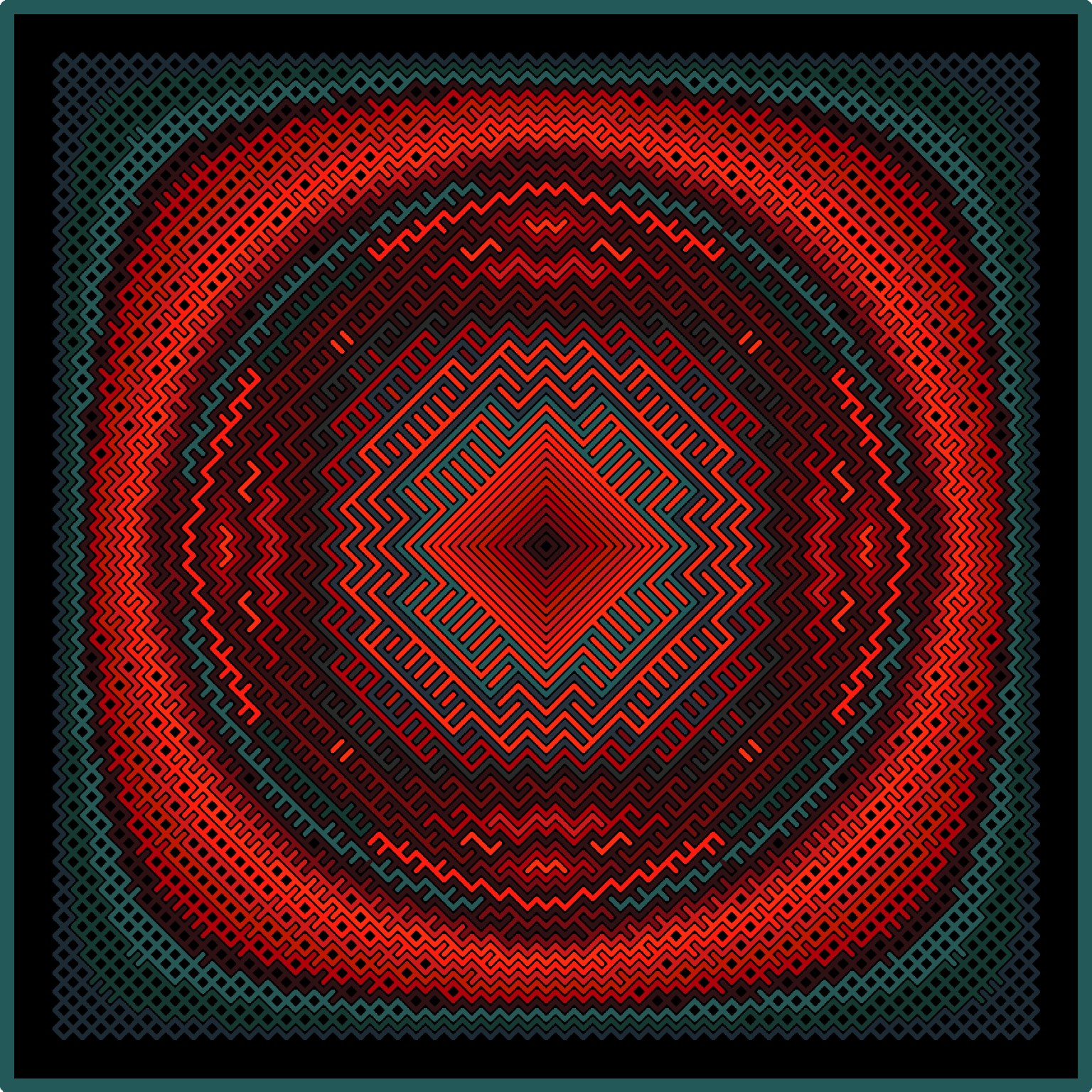 Mandala Cósmico de Escorpio de la serie Tejidos Cósmicos